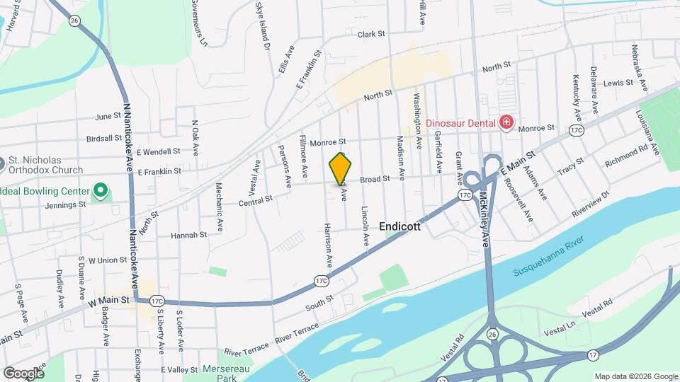 202 Cleveland Ave Map and Location Details