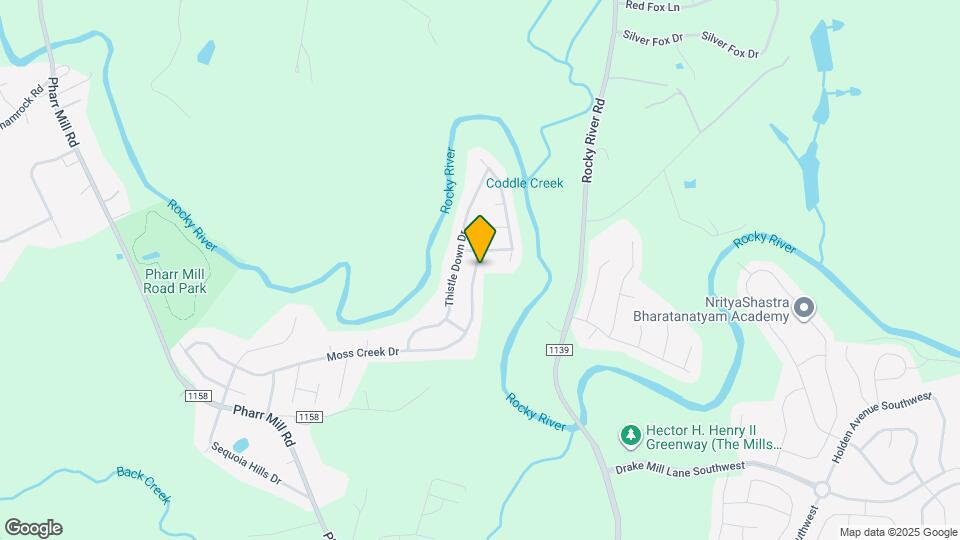 1413 Moss Creek Dr Map and Location Details