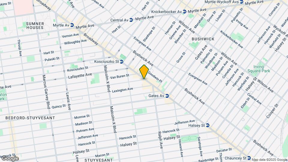 1058 Greene Ave Map and Location Details