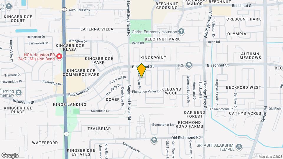 9307 Spindlewood Dr Map and Location Details