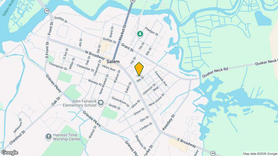 1 9th St Map and Location Details