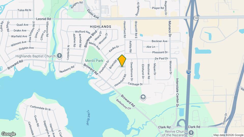 10444 Piedmont Rd Map and Location Details