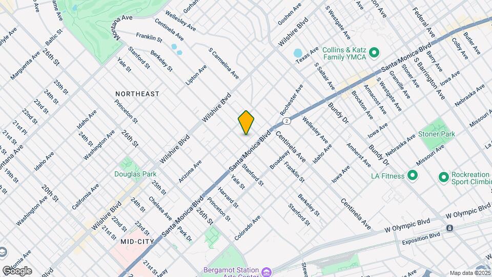 1341 Berkeley St Map and Location Details