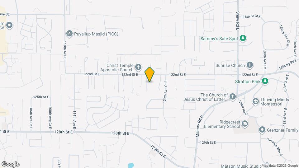 12303 118 Ave Ct E Map and Location Details