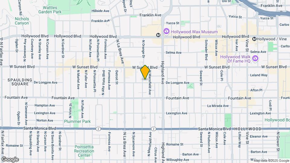 6919 De Longpre Ave, Unit 1 Mapa y Detalles de la Ubicación