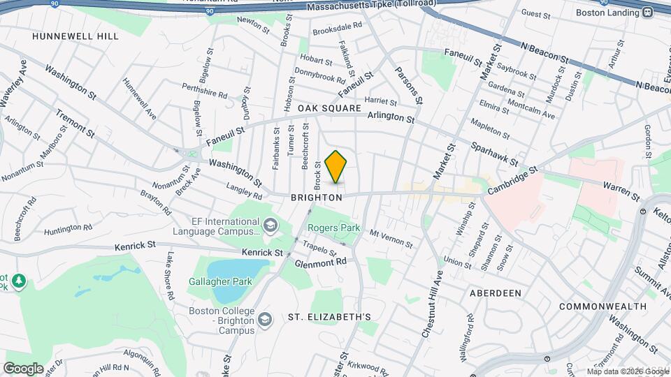 1 Allen Rd, Unit 1 Map and Location Details