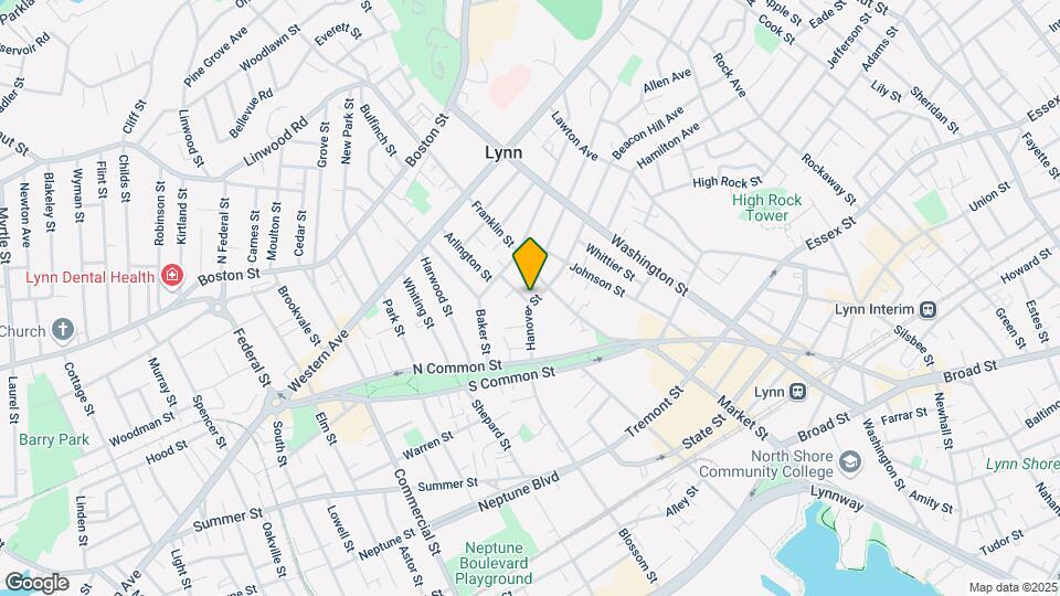 1 Chase St Mapa y Detalles de la Ubicación