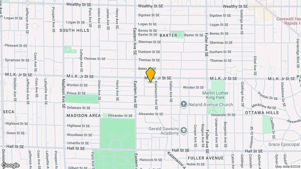 851 Worden St SE Mapa y Detalles de la Ubicación