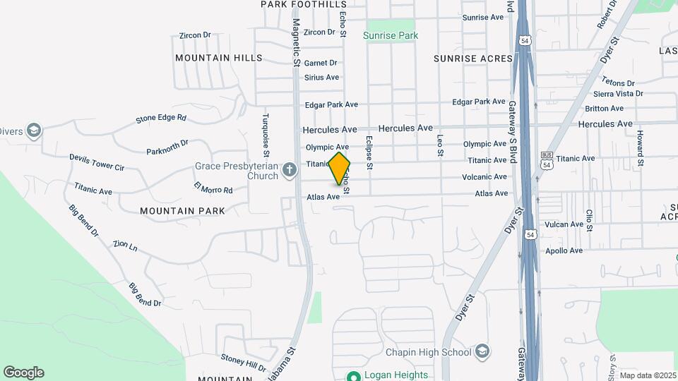 3507 Atlas Ave Map and Location Details