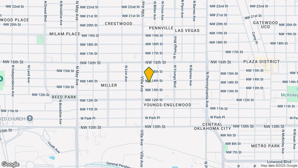 2424 NW 14th St Map and Location Details