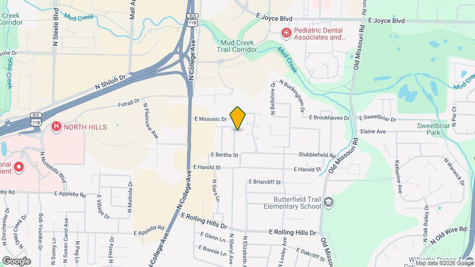 114 N Nolan Ave Mapa y Detalles de la Ubicación