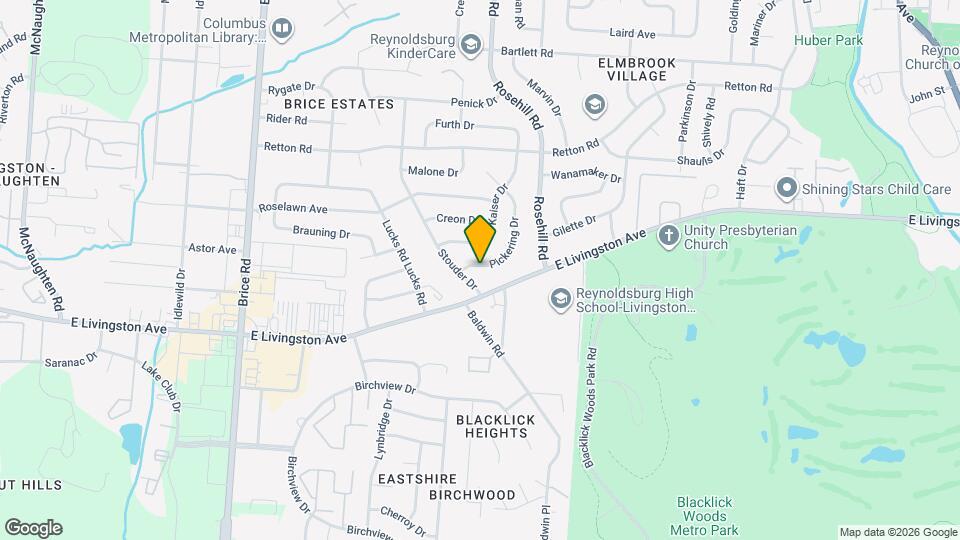 1812 Pickering Dr Map and Location Details