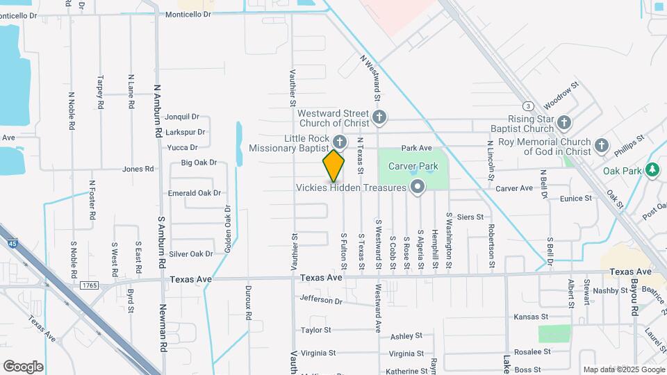 7202 Carver Ave Map and Location Details