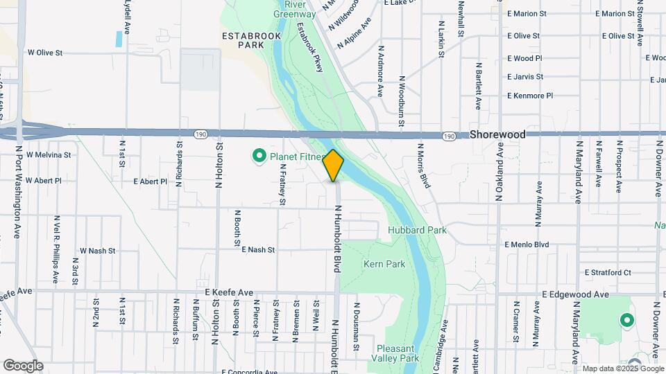 3827 N Humboldt Blvd Map and Location Details