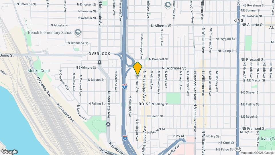 4127 N Michigan Ave Map and Location Details