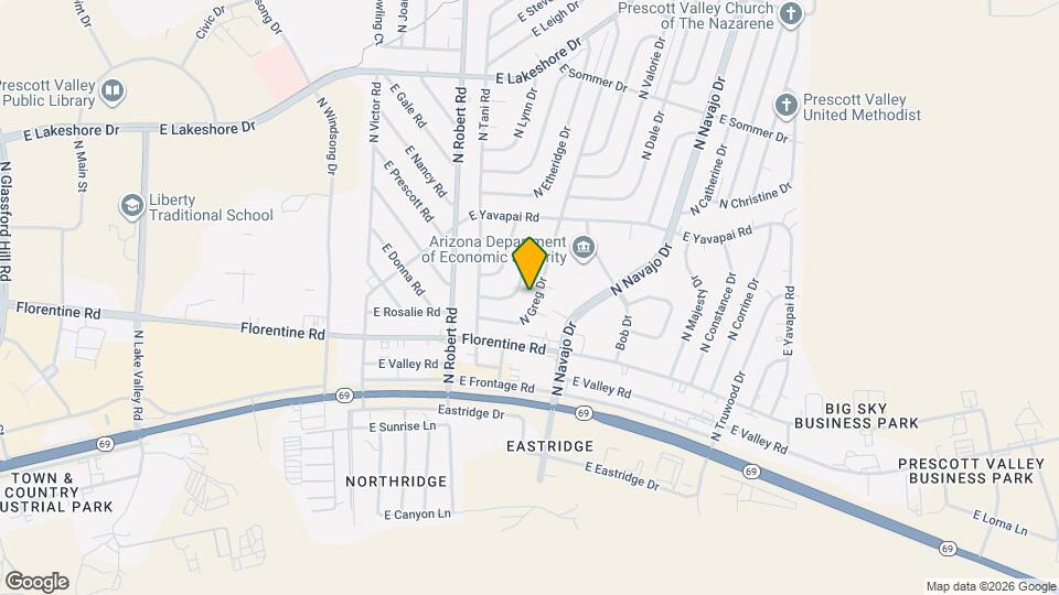 3200 N Greg Dr Map and Location Details