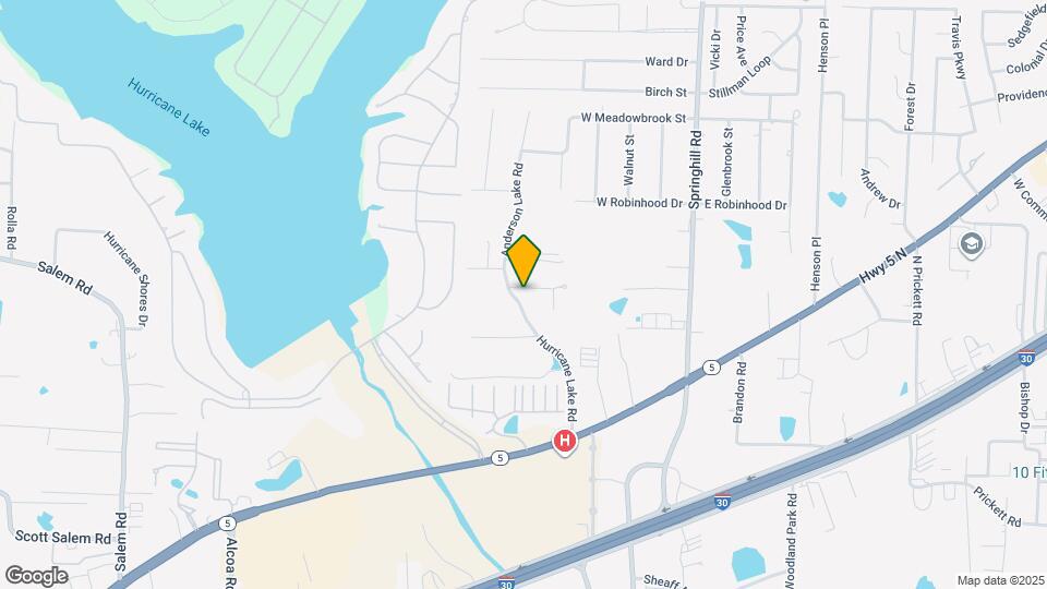 2806 Hurricane Lake Rd Map and Location Details