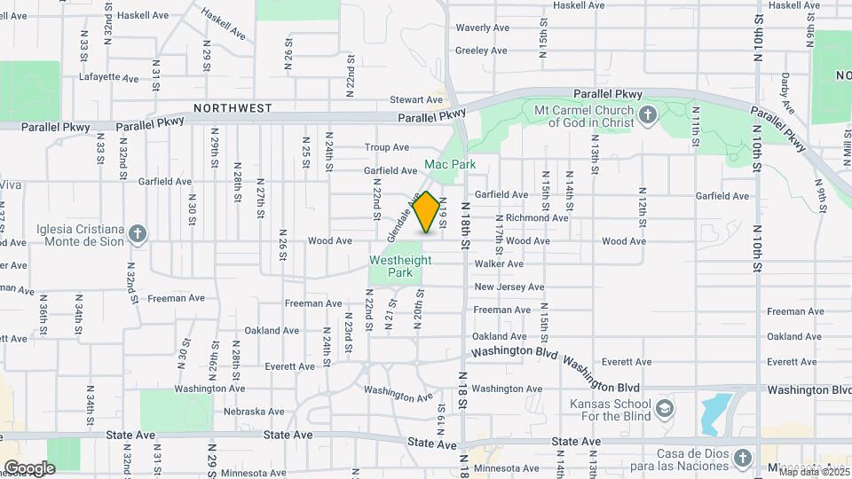 1914 Wood Ave Map and Location Details