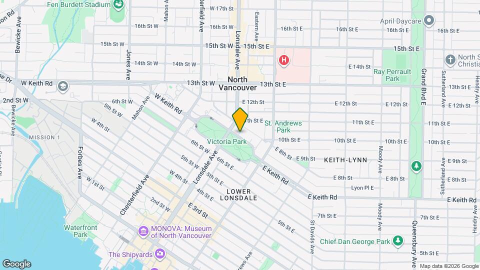 140 E Keith Rd, Unit 601 Map and Location Details
