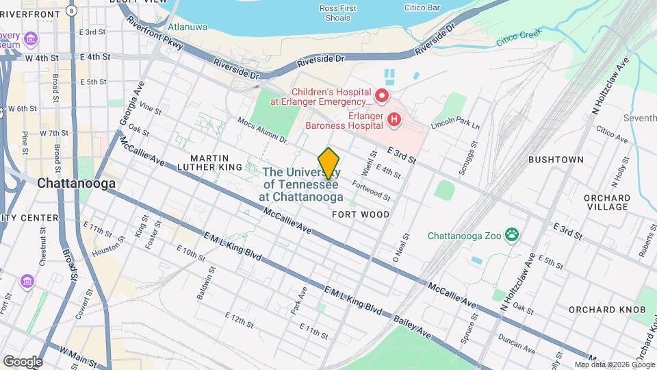 825 Vine St, Unit 202 Map and Location Details
