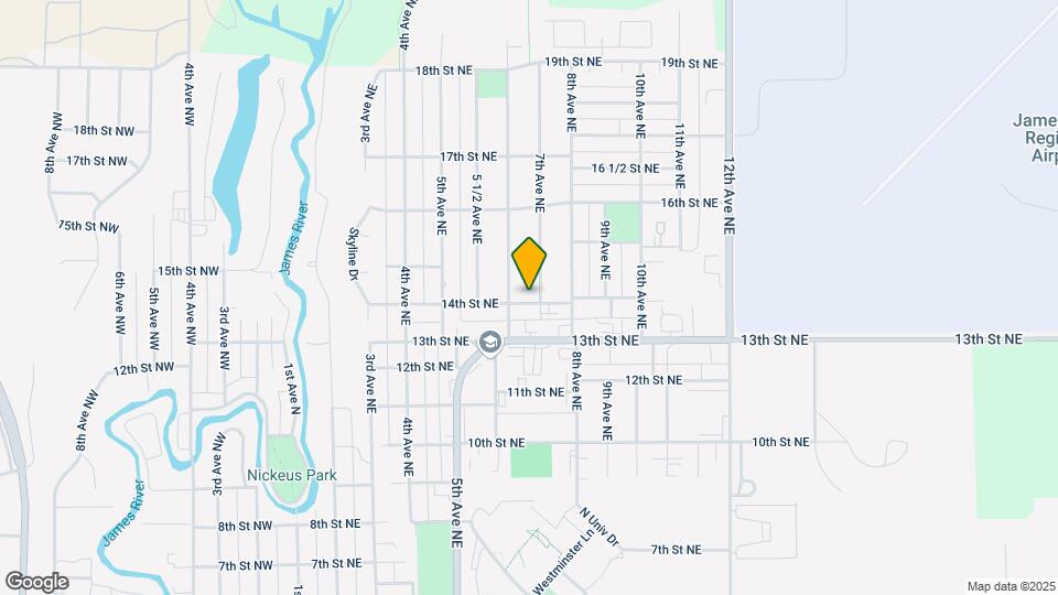 1401 7th Ave NE Map and Location Details