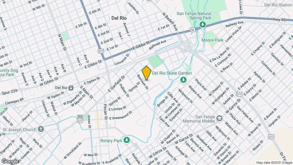 602 Ceniza St Map and Location Details