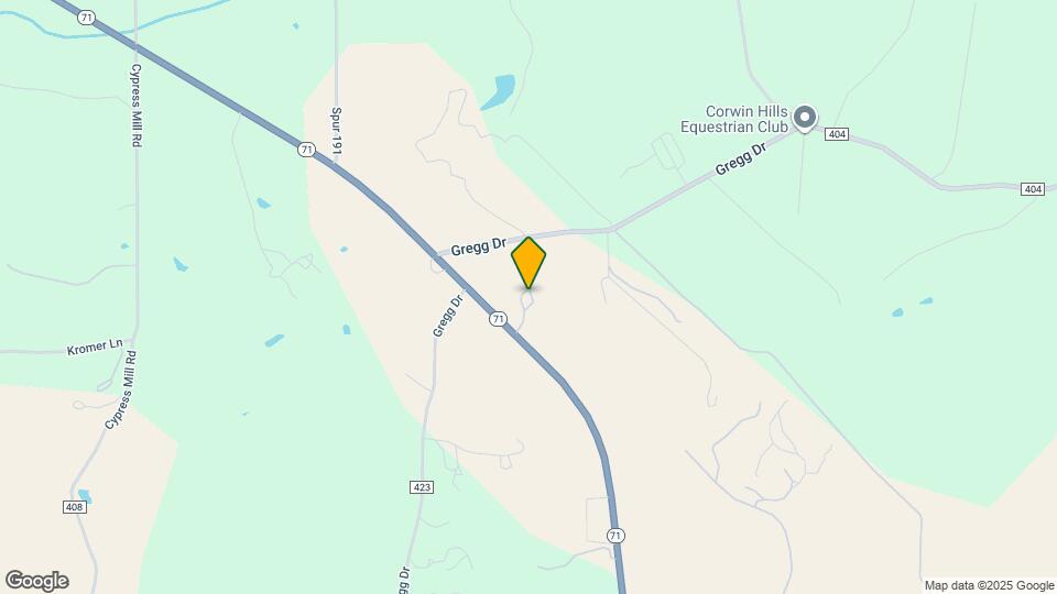 9900 E State Highway 71 Map and Location Details