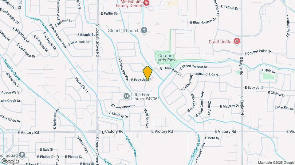 2626 S Gold Bar Way Map and Location Details