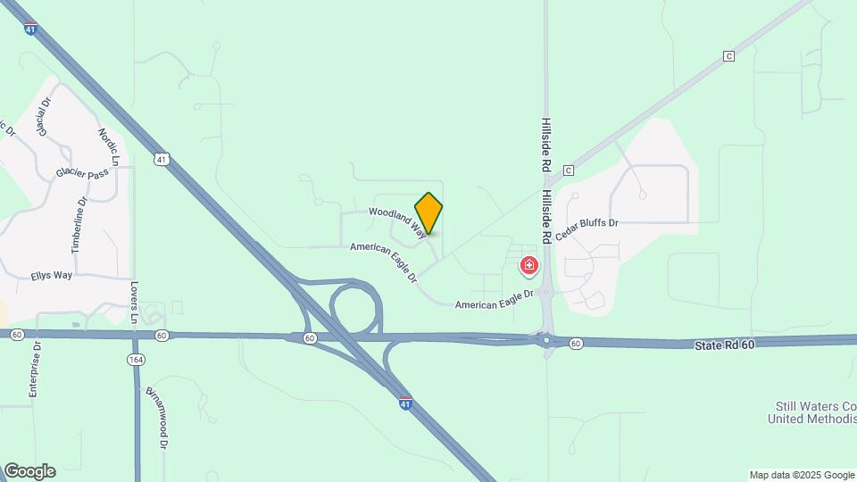 1870 Woodland Way Map and Location Details