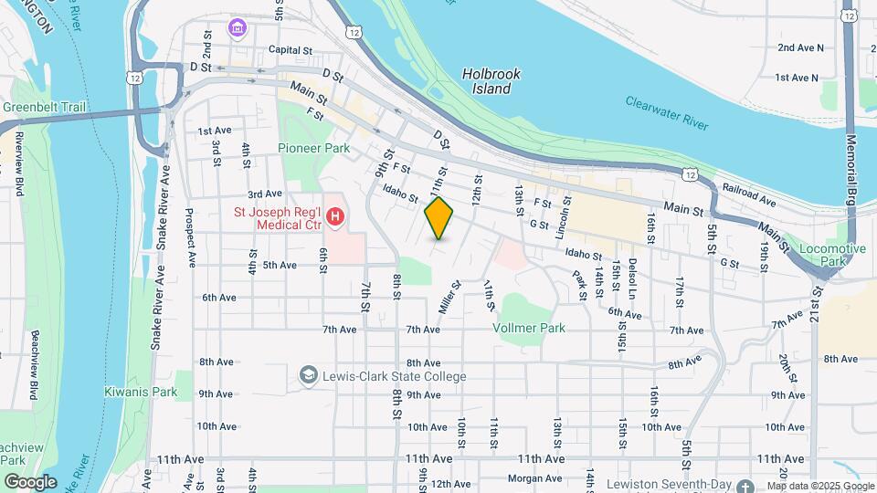 407 Adams Ln, Unit C Map and Location Details