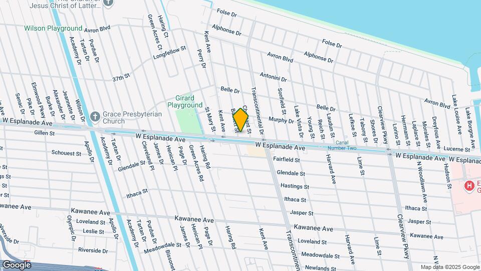 4401 Barnett St Map and Location Details