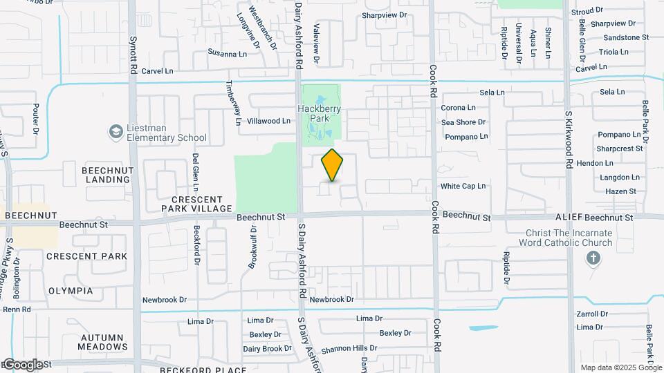 7907 Ashford Trace Dr Map and Location Details