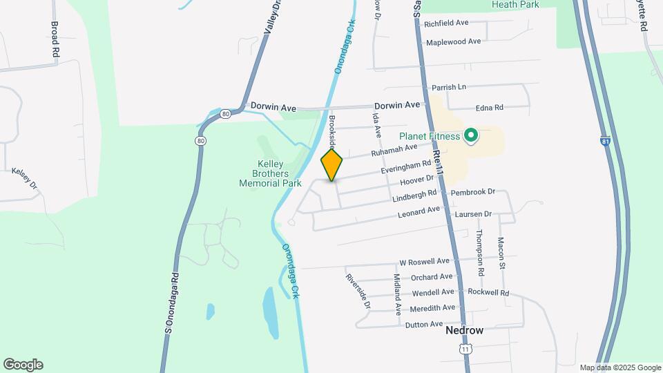 304 Brookside Dr Map and Location Details