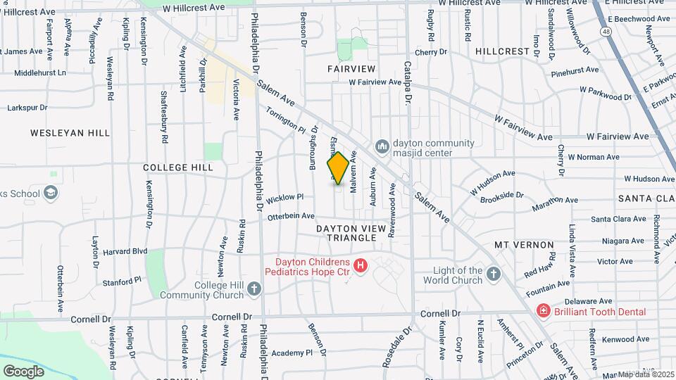 1906 Elsmere Ave Map and Location Details