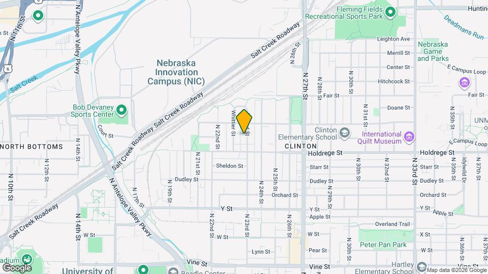 1549 N 23rd St Map and Location Details