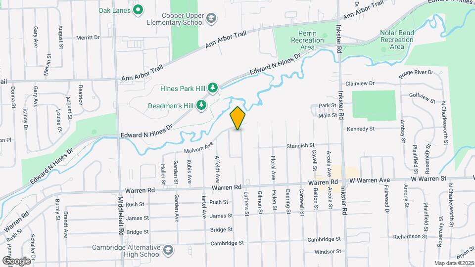 7587 Lathers St Map and Location Details