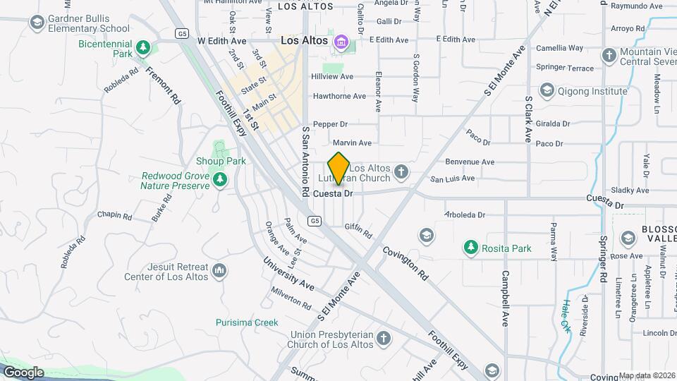 494 Lassen St, Unit A Mapa y Detalles de la Ubicación