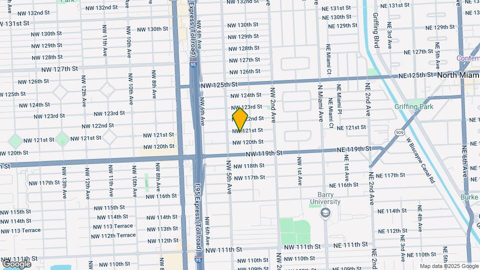 430 NW 121st St Map and Location Details