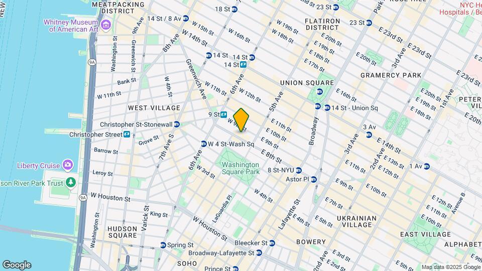 17 W 8th St Map and Location Details