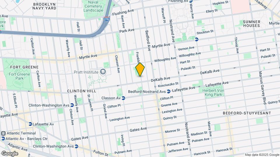 238-240 Franklin Ave Mapa y Detalles de la Ubicación