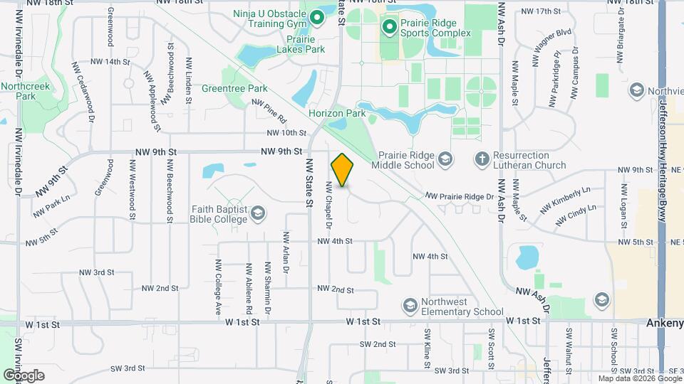 710 NW Scott St Map and Location Details