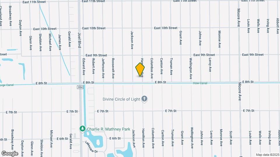 803 Hamilton Ave Map and Location Details