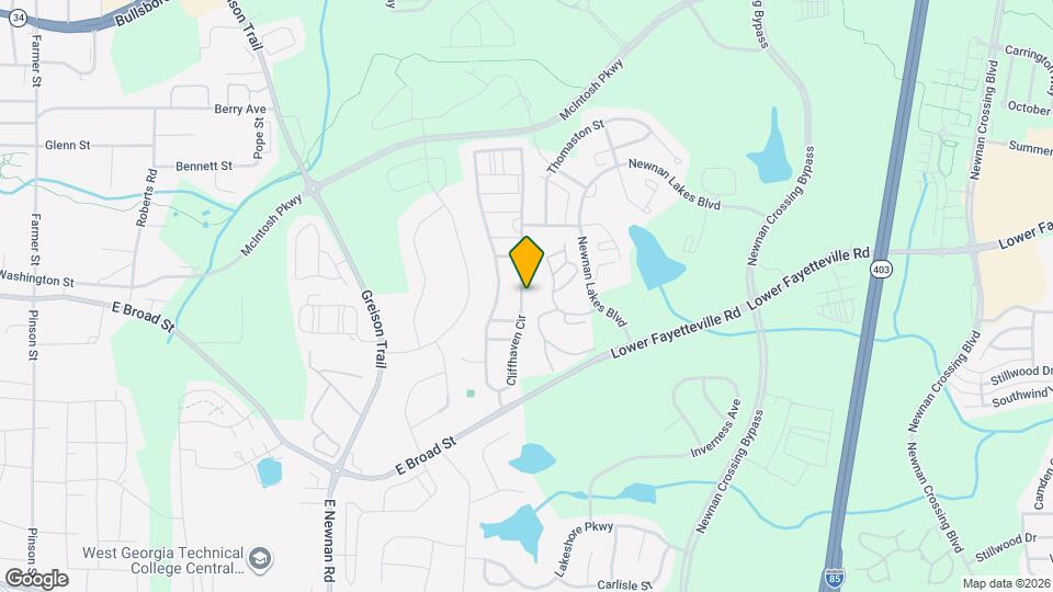 71 Cliffhaven Cir Map and Location Details