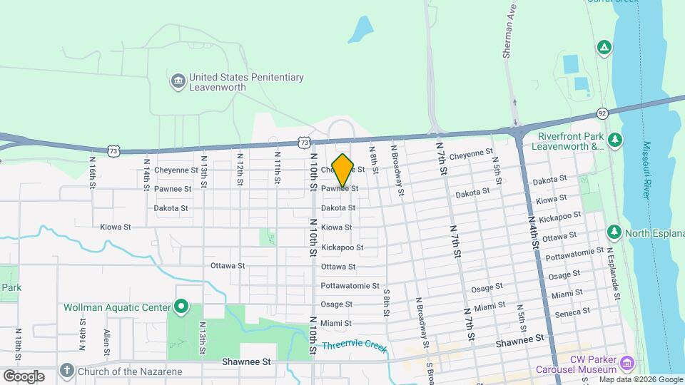 903 Pawnee St Mapa y Detalles de la Ubicación