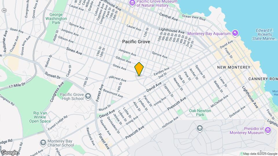 376 Hillcrest Ave Map and Location Details