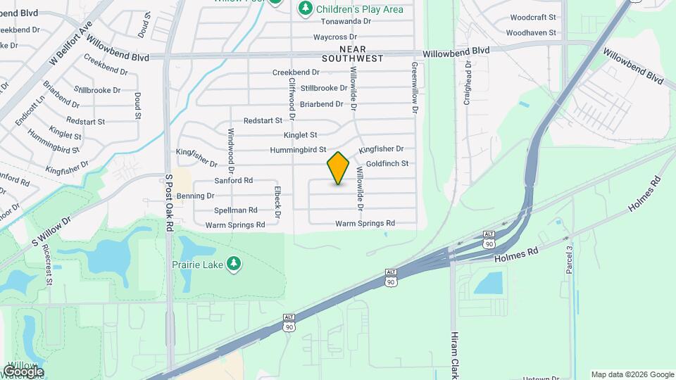 4526 Benning Dr Map and Location Details