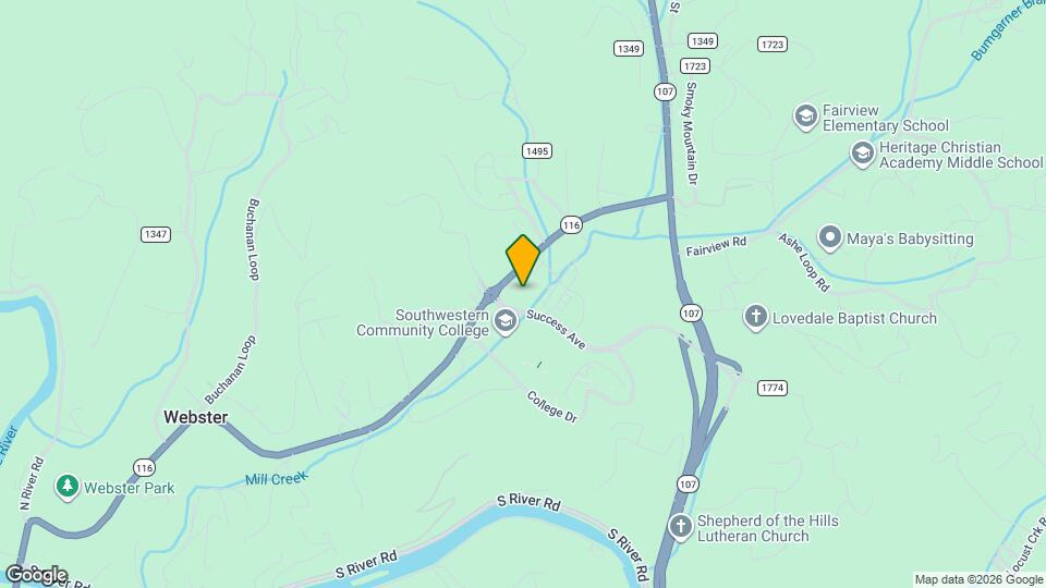 116 NC-116 Map and Location Details