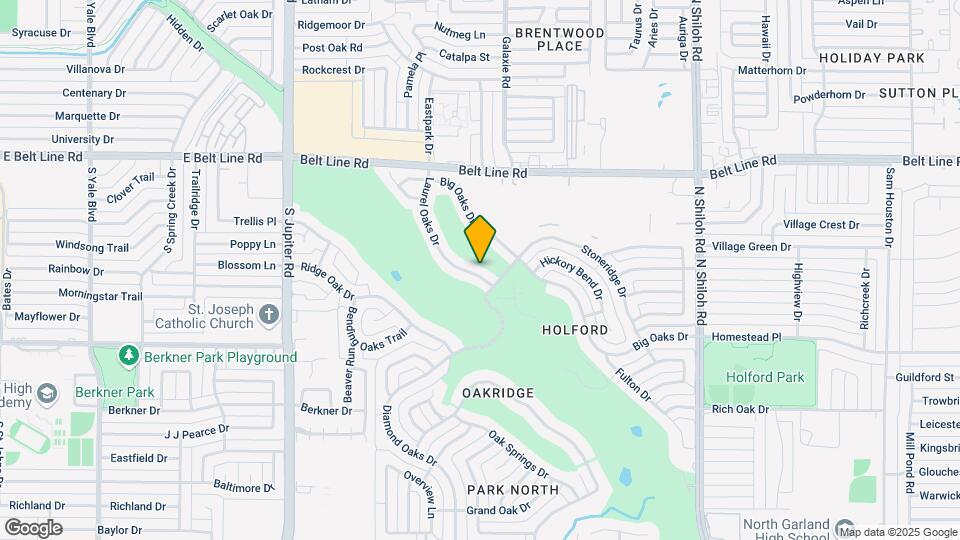 2718 Laurel Oaks Dr Map and Location Details