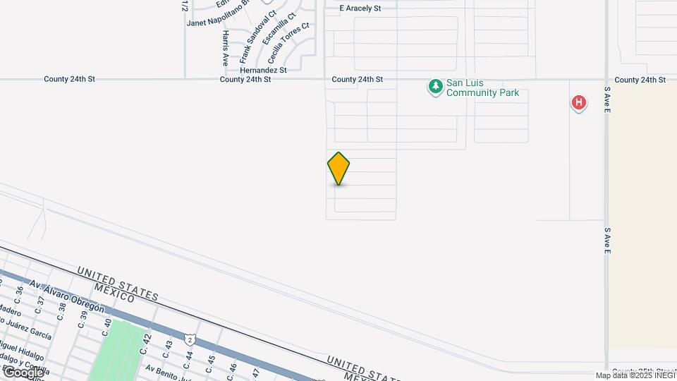 3745 Santa Sophia St Map and Location Details