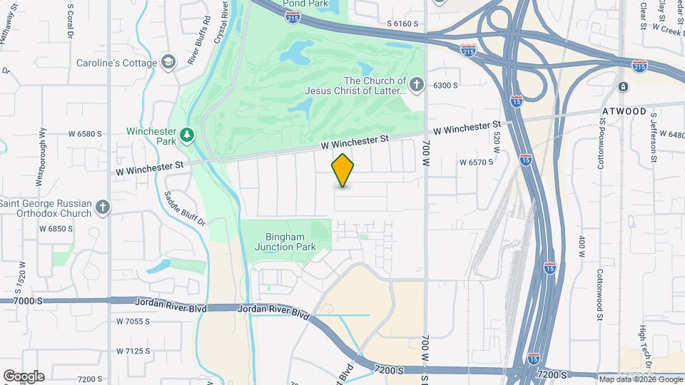 858 W Wickham Dr Mapa y Detalles de la Ubicación